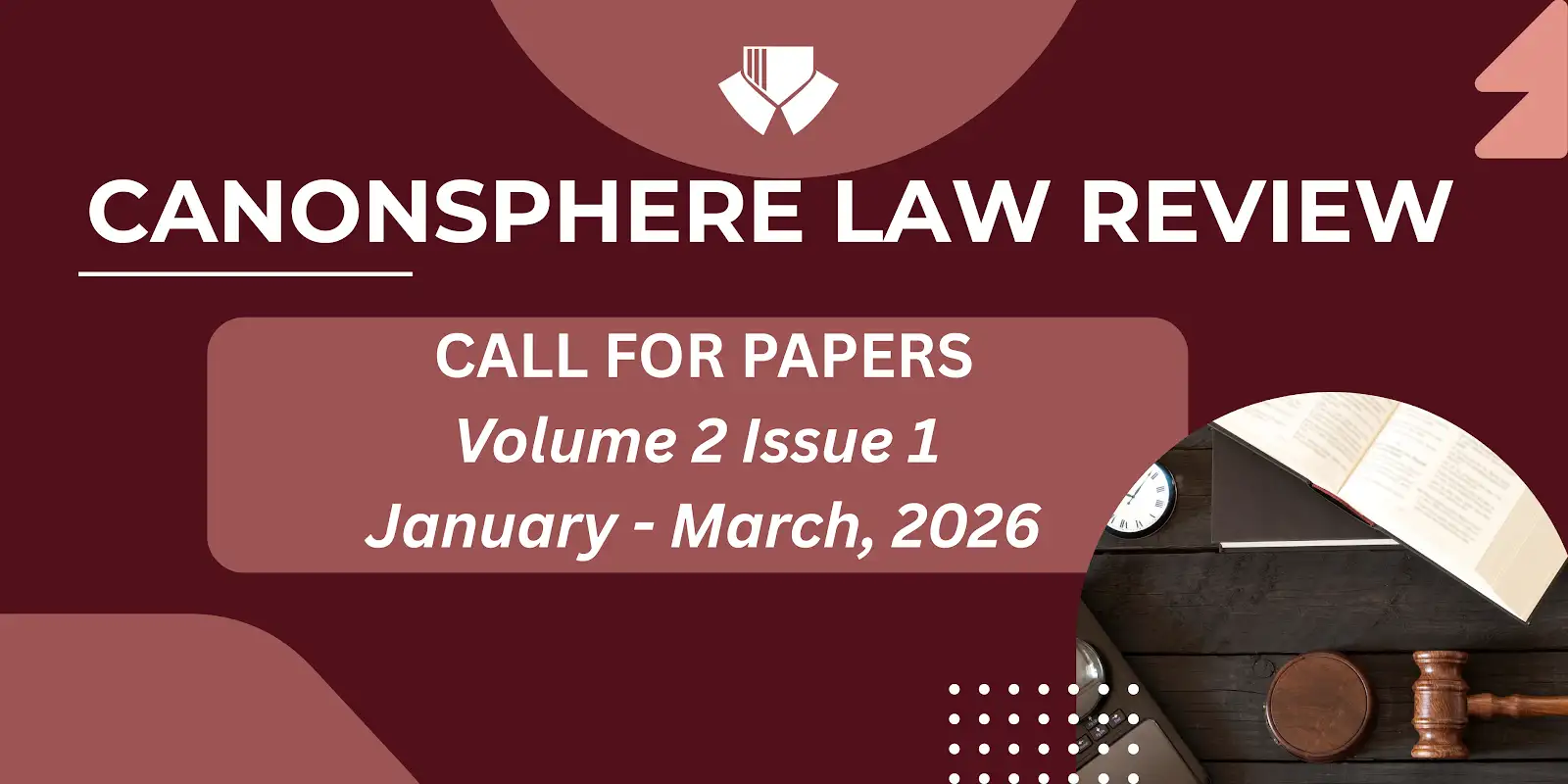 Canonsphere Law Review CFP