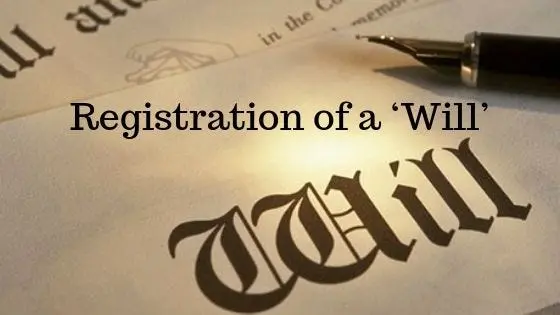 Will Registration (India)