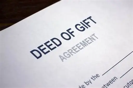 Gift Deed