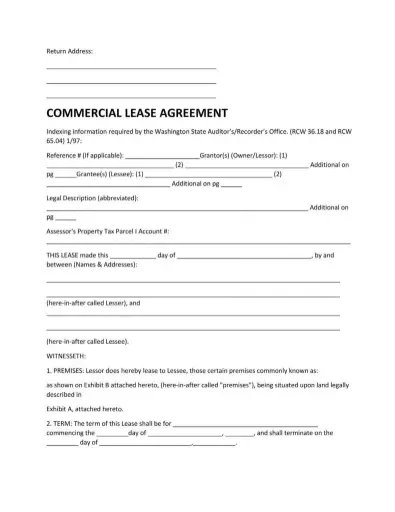 Commercial Lease Agreement